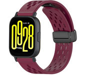 22mm Silicone Strap For Xiaomi Redmi watch 3 Active/Lite Sport Silicone Magnetic Bracelet Buckle For Redmi watch 5 Active/Lite