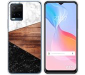 Funda Silicona para Vivo Y21 / Y21s / Y33s diseño Mármol 11 Dibujos