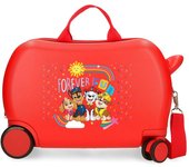 Patrulla Canina Maleta Correpasillos ABS Rígida Forever Fun Rojo
