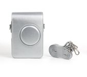 Camera Bag For Fujifilm Instax Mini EVO Instant Film Camera Case PU Leather Soft Silicone Cover Bag with Shoulder Strap