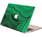 Carcasa para MacBook con Diseño de Malaquita