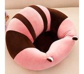Baby Support Seat Cute Baby Sofa Chair for Sitting Up Comfy Plush Infant Seats with Stuffing Inside for 3-12 Months Baby