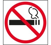 Apli etiqueta señalizacion prohibido fumar 1 u.