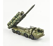 1/72 4d Assemble Military S-300 Ballistic Missile System SA-10 Grumble RT-2PM Topol Diecasts Truck Model Building Toys Set