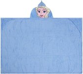 Bolsos Hf Manta Coralina Azul Elsa Frozen con Capucha 80 X 120 Cm - Suave y Cálida