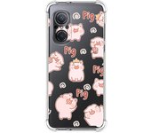 Funda Silicona Antigolpes para Huawei Nova 9 SE diseño Cerdos Dibujos