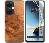 Funda Silicona para Oneplus Nord CE 3 Lite 5G diseño Madera 04 Dibujos