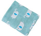 110X110CM Muslin Blanket Cotton Baby Swaddle Soft Newborn Blanket Bath Towel Gauze Infant Boy Girl Wrap Sleepsack Stroller Cover