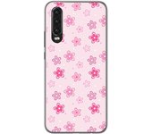 Tumundosmartphone Funda Gel Tpu para Huawei P30 diseño Flores Dibujos