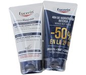 Eucerin  crema de manos UreaRepair  Plus 5% Urea 75ml+75ml