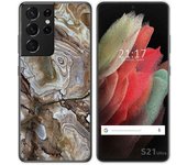 Tumundosmartphone Funda Gel Tpu para Samsung Galaxy S21 Ultra 5G diseño Mármol 14 Dibujos