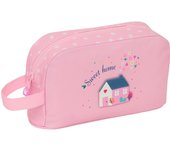 SAFTA - PORTADESAYUNOS TERMO RECICLADO GLOWLAB KIDS "SWEET HOME"- Tupperware Cierre Práctico con Diseño Ligero y Portátil - Fiambrera Versátil para Diversas Ocasiones - Fiambrera Diseño Único y Licencia Oficial By GLOWLAB KIDS "SWEET HOME"