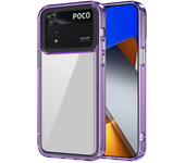 Luxury Acrylic Shockproof Clear Case for Poco M4 Pro 4G M4 5G M5 4G X5 F5 Note 12 4G 11 Pro 12 Pro 5G Back Transparent Cover