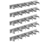 InnovaGoods Especiero organizador cocina, especieros para cocina, especiero, organizador especias adhesivo, organizador especias cocina, organizador de cocina, Color gris, para 20 botes