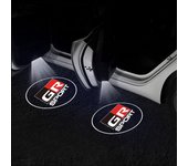 1/2pcs GR SPORT Badge Car Door Welcome Light LED Projector Lamps for Toyota Prius Rav4 Land Cruiser Auris Yaris Crown Highlander