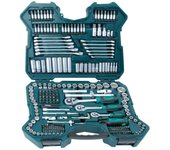 Brüder Mannesmann Set de llaves de vaso y carraca de 215 piezas 29111