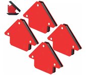 JUEGO 4 ESCUADRAS MAGNETICAS PARA SOLDAR 13KG. ESCUADRA SOLDAR IMANTADA - 1125x4