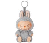 Labubu los monstruos latido del corazón Macaron cara esmaltada estatuilla de Pvc adorno de mesa muñeca Kawaii regalo de cumpleañ