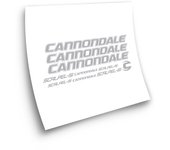Pegatinas compatibles con cuadro bici Cannondale Scalpel-Si
