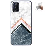 Tumundosmartphone Funda Gel Tpu para Oppo A52 / Oppo A72 diseño Mármol 05 Dibujos