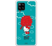 Funda original compatible con Samsung A42 5G - Hello Kitty Globo Lazos