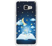 Tumundosmartphone Funda Gel Tpu para Samsung Galaxy A3 (2016) Diseño Libro-Cuentos Dibujos