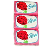 PARDO JABON TOCADOR ROSA GLICERINA 3 UNI 125 GR