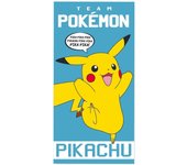 Toalla de playa Pokémon Pikachu , 70 x 140 cm, 100% microfibra, 250 GSM，Toalla de Piscina Grandes para Niños y Adultos，Toalla de microfibra para playa y piscina Pokemon de Tamaño 70x140 cm