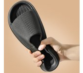 Women's Summer Thick-Soled Sandals Quiet Soft-Bottom Indoor House Slippers Anti-Slip Home Use Men's Flip-Flops