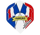 Plumas Pentathlon Standard Bandera Francia 2418Marca,Pentathlon,Geometria,Standard,Micrones,.75Dardos,Plumas,Plumas Pentathlon