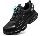 Zapatos de Seguridad para Hombre Mujer Zapatillas Calzado Trabajo Ligeros Comodo Antideslizante with Puntera de Acero 36-48 EU