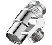 Desviador de acero inoxidable SUS304 para grifo de fregadero de cocina o grifo de fregadero de baño, pieza de repuesto SBA021