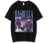 Classic Hasbulla Fighting Meme T Shirt Mini Khabib Blogger T Shirt Fashion Casual Crew Neck Crew Neck Plus Size T Shirt Women