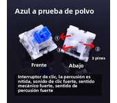 Outemu Switch for Keyboard 3Pin Dustproof Linear Tactile Clicky Silent Switches for MX Mechanical Keyboards Gaming Switch DIY