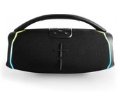 Altavoz Bluetooth Energy Sistem Hyperbeat - 80W Potencia - Resistente Agua - Luces LED - True Wireless Stereo - Negro