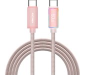 Rocoren 100W USB C to Type C Fast Charging Charger Cable 5A USB-C Cord PD 3.1 Quick Charging 3.0 For Samsung MacBook iPad iPhone