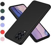 Luxury Original Phone Case for Samsung A12 M12 F12 Liquid Silicone Fundas For Galaxy A12 4G 5G Camera Protective Cover Case