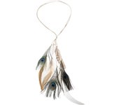 Molans Stylish Bohemian Feathered Headband Unique Hair Accessory for Trendsetters