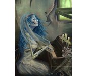 Tim Burton Corpse Bride Movie Diamond Painting Kits Horror Skull Bride Emily Victor Photo Art Cross Stitch Mosaic Home Decor