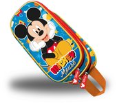 Disney Mickey Mouse Glad 3D Double Pencil Case, Blue