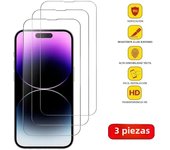 3/5PCS Tempered Glass for IPhone 14 Plus 15 13 11 16 Pro Max 12 Mini Screen Protector for IPones 15Pro 16Pro 14Pro Glass Film