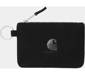 Cartera Negra Carhartt Artificial Suede Zip Wallet Black