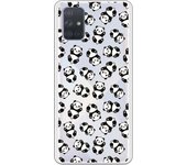 Funda compatible con Samsung Galaxy A71 - Patron oso panda