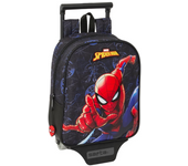 Mochila con Carro Spider-Man "Attack" 22X27X10Cm (Safta 612543280)
