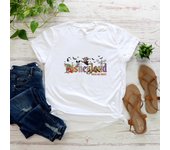 Disney Cartoon Happy Halloween Costume Jack Skellington Mickey Print Women's Magic Kingdom Fashion Disney Holiday T-Shirt