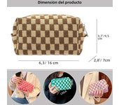 Cute Pencil Case Storage bag Cosmetic Bag Large capacity Knitting INS Korean Stationery school Supplies