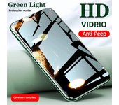 1-3 Pcs Anti Spy Privacy Tempered Glass for iPhone 13 Pro Max 14 Plus 12 Mini 11 Green Light Eye Protect Clear Screen Protector