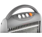Estufa halógena Orbegozo oscilante 1.200W BP 5008.