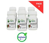 Magnesio Fito Herb Ecopack 6 Alta Absorción 60 Cáp