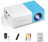 YG300 Projector Mini Phone Portable Home Theater Murah Led Projector Proyektor Projector USB HDMI Laptop Projector Home Cinema